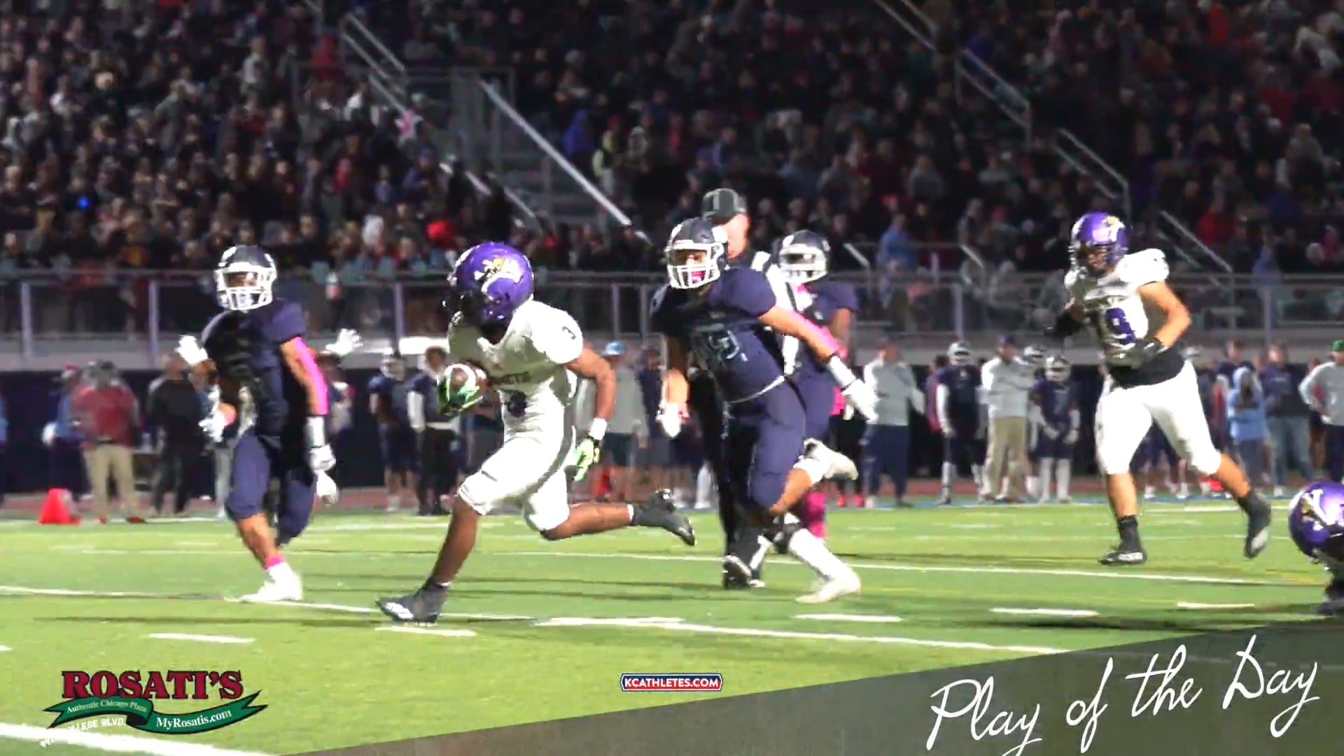 Mahki Staten gets a TD for the KC Athletes